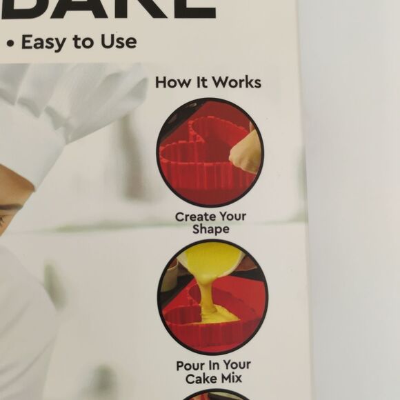 Shake N Bake Custom Mold Silicone Baking Mat and Baking Accessories Tool NWT - Picture 7 of 16